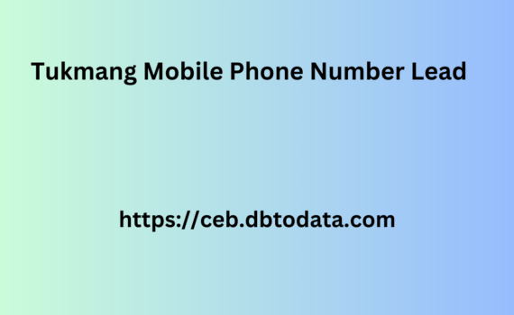 Tukmang Mobile Phone Number Lead