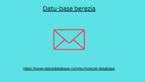 Datu-base berezia