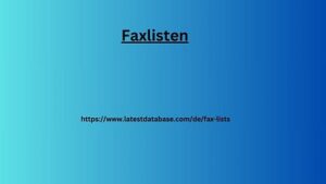 Faxlisten