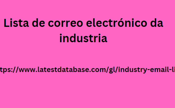 Lista de correo electrónico da industria