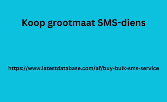 Koop grootmaat SMS-diens