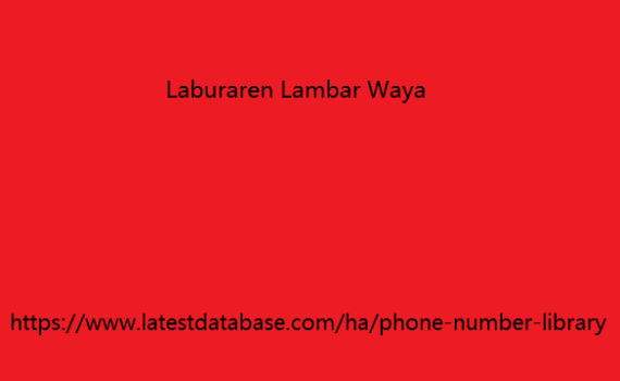 Laburaren Lambar Waya 1