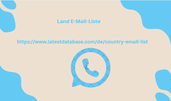 Land E-Mail-Liste