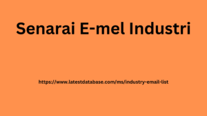 Senarai E-mel Industri 