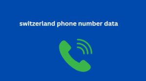 switzerland phone number data